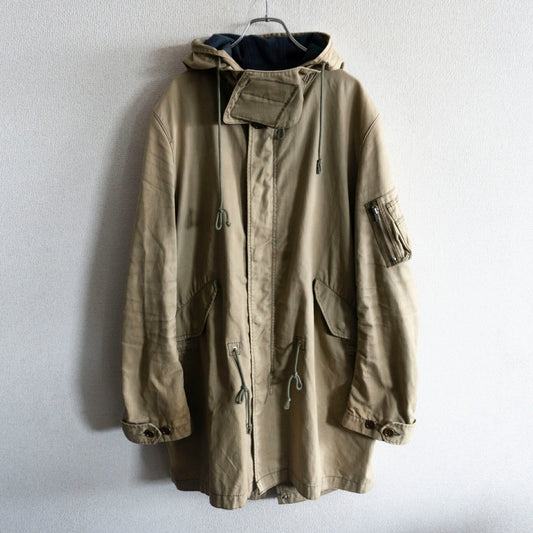 COMME des GARCONS HOMME AD2011 Cotton Hemp Mods Coat Size L