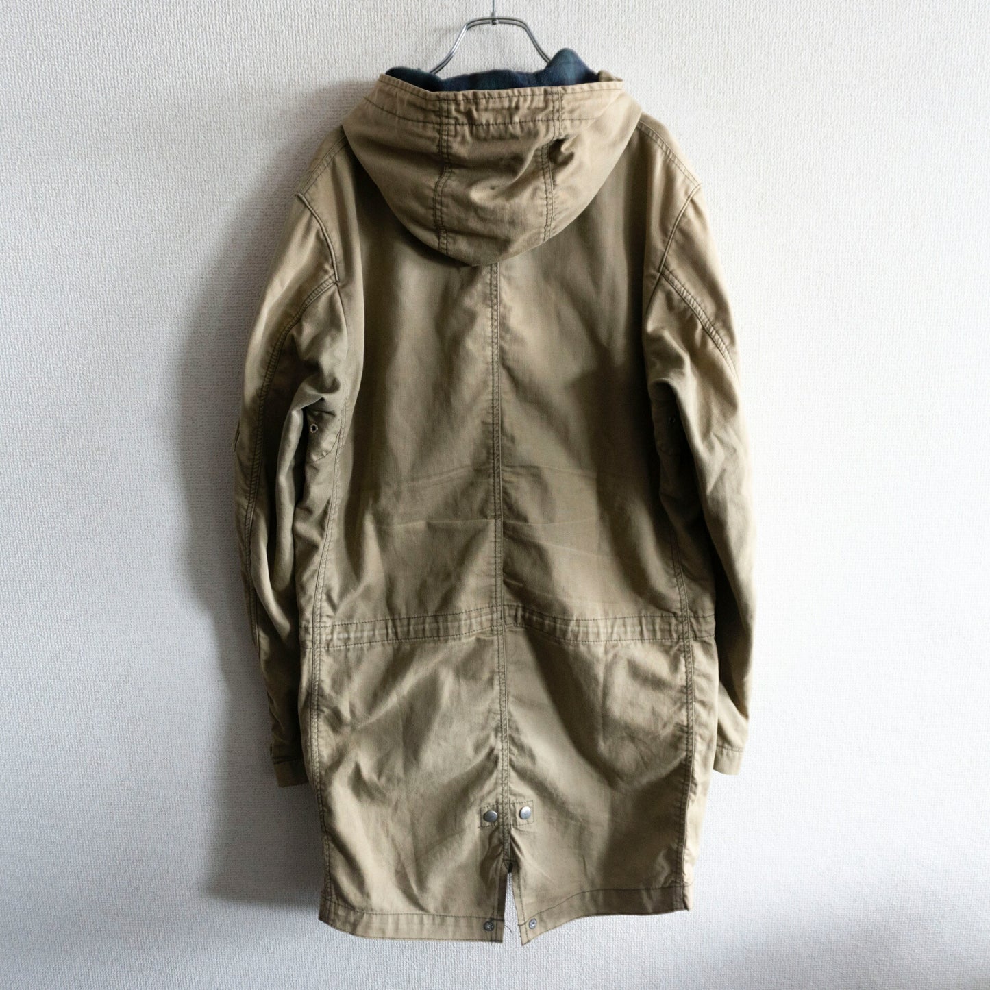 COMME des GARCONS HOMME AD2011 Cotton Hemp Mods Coat Size L