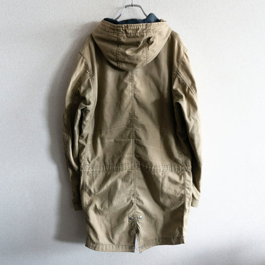 COMME des GARCONS HOMME AD2011 Cotton Hemp Mods Coat Size L