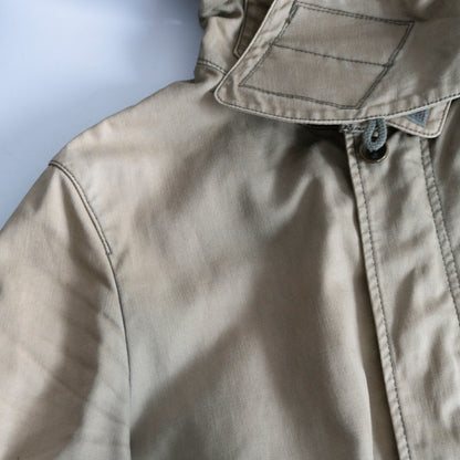 COMME des GARCONS HOMME AD2011 Cotton Hemp Mods Coat Size L