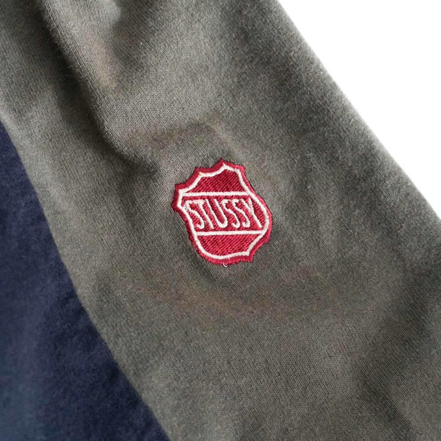 OLD STUSSY 80s USA Oversized Pullover Hoodie Size L