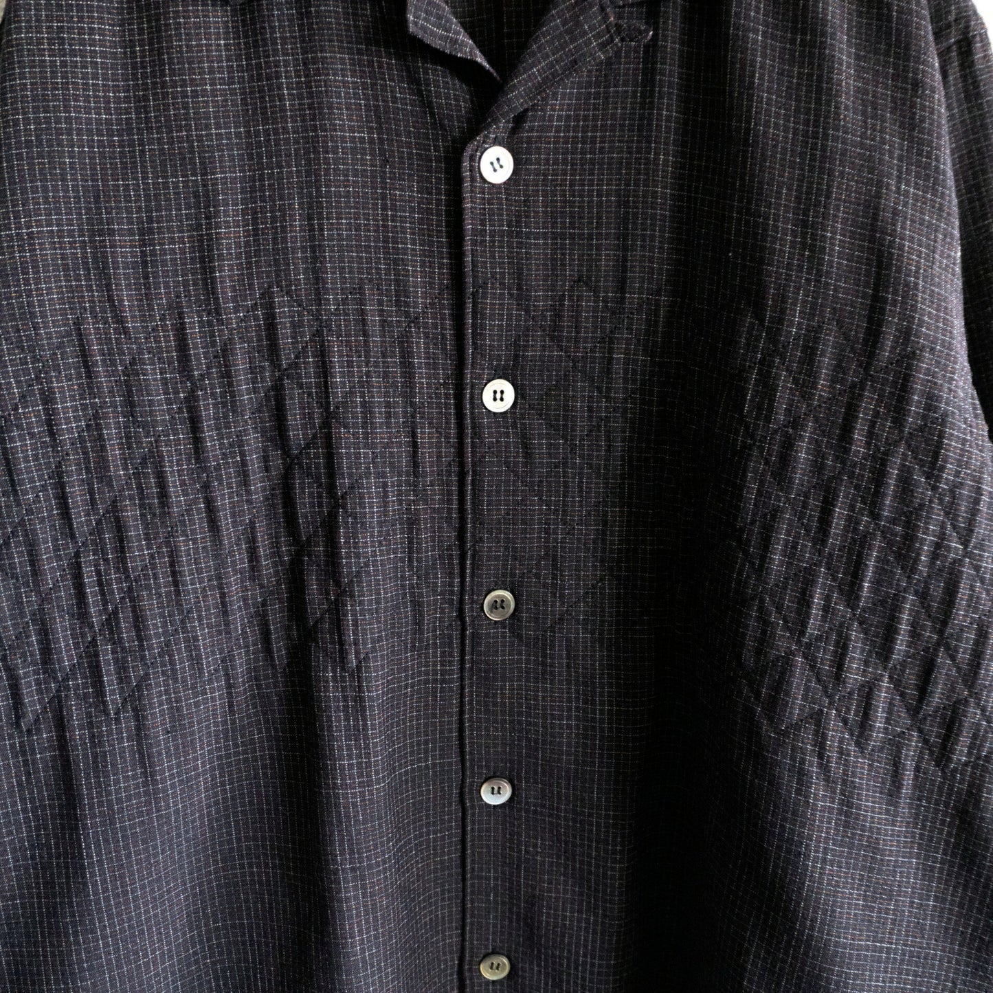 COMME des GARCONS HOMME 90s Open Collar Shirt Size XXL