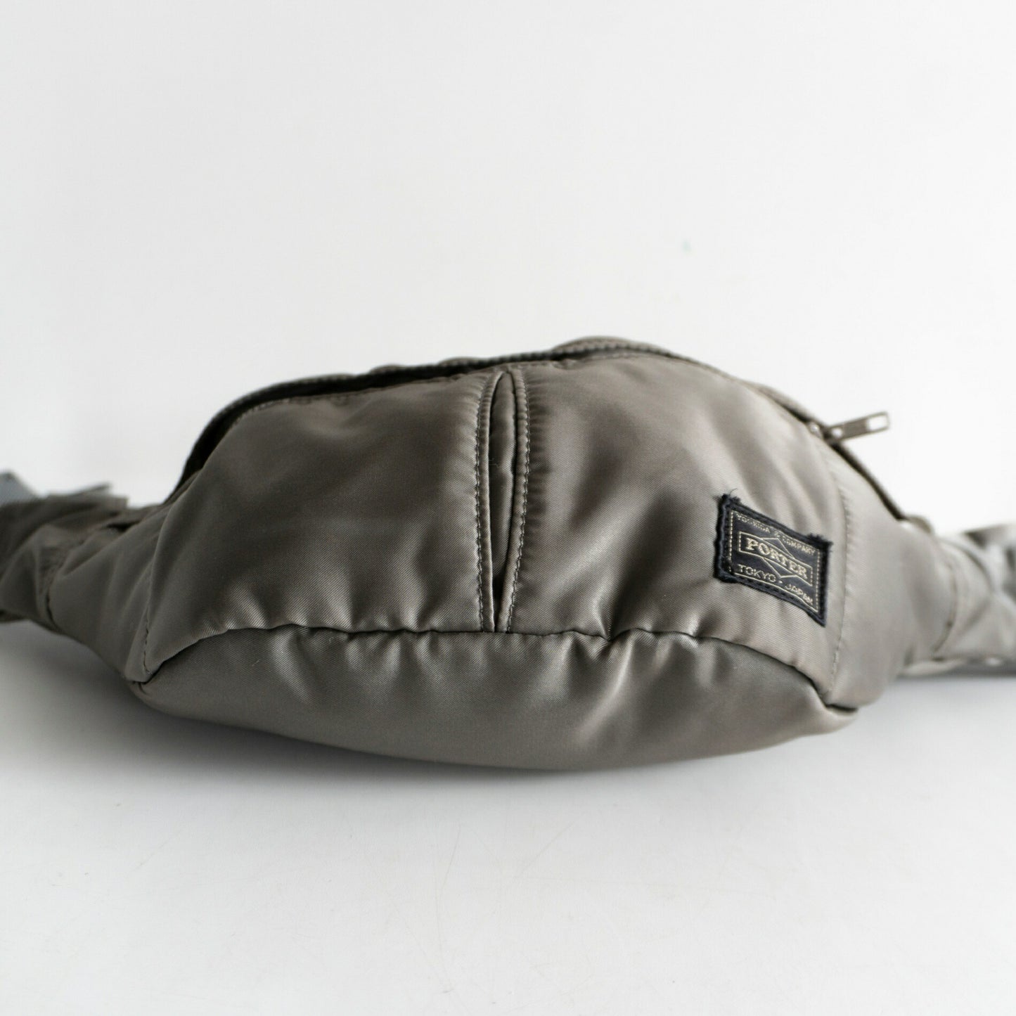 PORTER Tanker Waist Bag Silver Size ONE SIZE