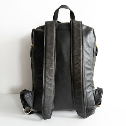 Tsuchiya Kaban Tone Oil Nume Leather Backpack Size ONE SIZE