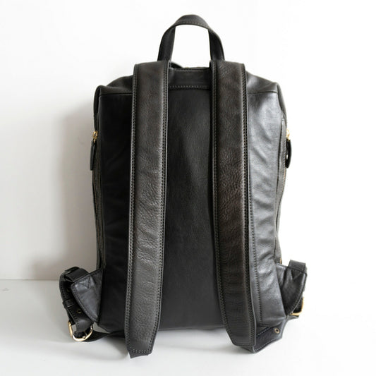 Tsuchiya Kaban Tone Oil Nume Leather Backpack Size ONE SIZE