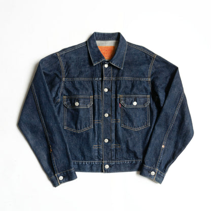 LEVI'S 507XX Big E 2nd Type Denim Jacket Dark Indigo Size 38