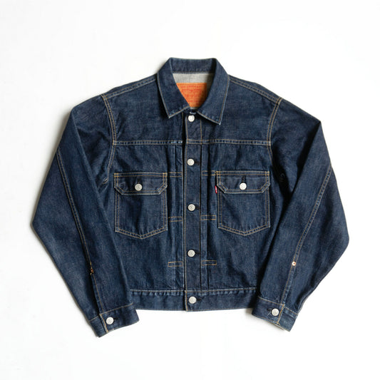 LEVI'S 507XX Big E 2nd Type Denim Jacket Dark Indigo Size 38