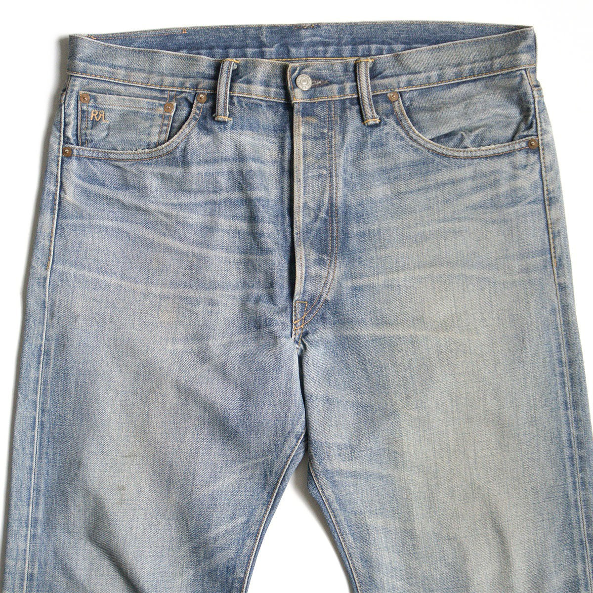 RRL Straight-Leg Jeans Made in USA Size 32×32