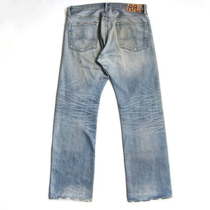 RRL Straight-Leg Jeans Made in USA Size 32×32