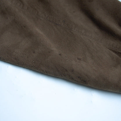 BARACUTA G9 Suede Sheepskin Harrington Jacket Brown Size L