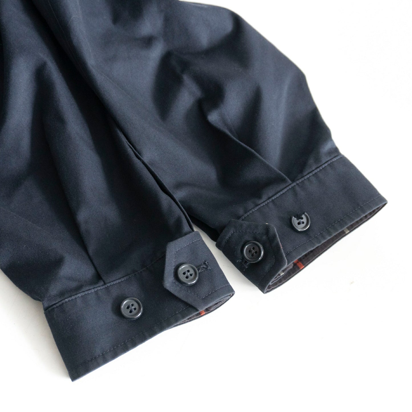 BURBERRYS Navy Swing Top Jacket Made in England Size L