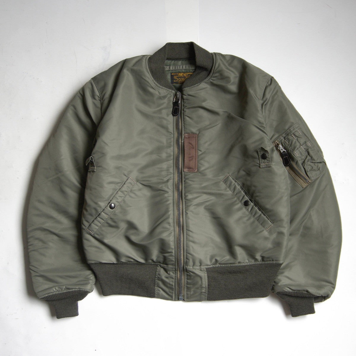 BUZZ RICKSON'S BR13573 MA-1 Flight Jacket Sage Green Size XL