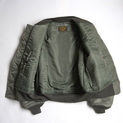 BUZZ RICKSON'S BR13573 MA-1 Flight Jacket Sage Green Size XL