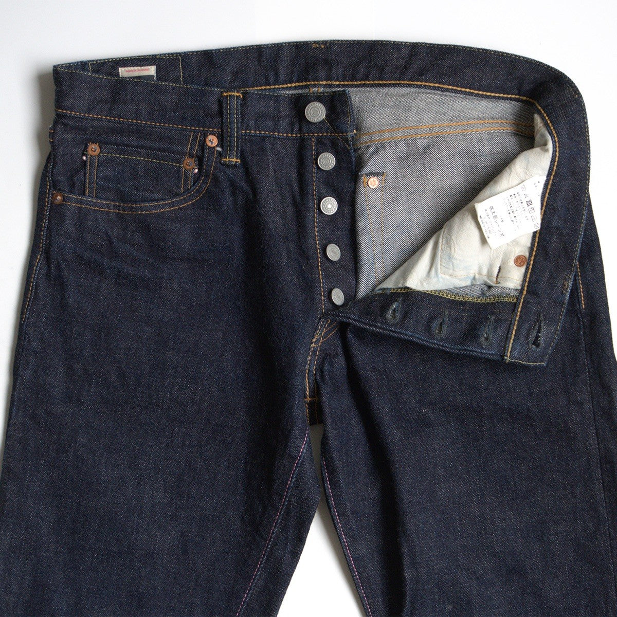 MOMOTARO JEANS 0701 Vintage Slim Straight Button Fly Size 33