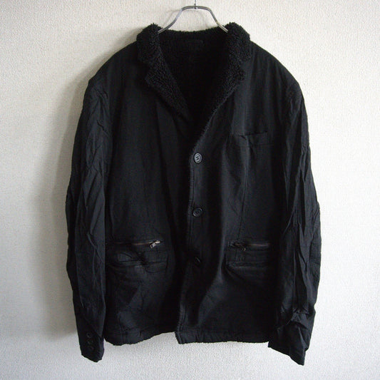 COMME des GARCONS HOMME Poly Shrink Boa Lining Jacket Size M