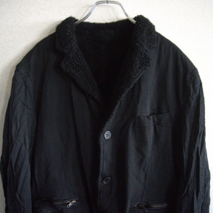 COMME des GARCONS HOMME Poly Shrink Boa Lining Jacket Size M
