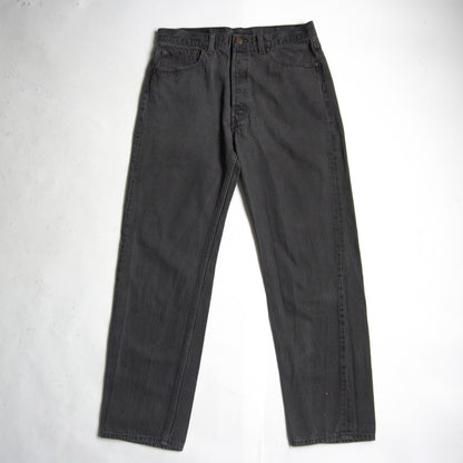 LEVI'S 501 Overdyed Black Denim Pants Size 34×30