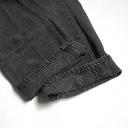 LEVI'S 501 Overdyed Black Denim Pants Size 34×30