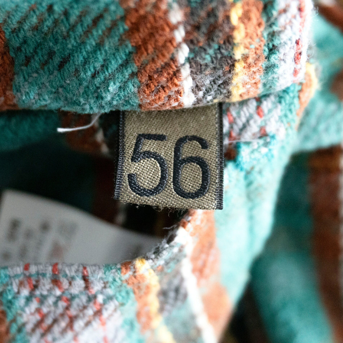 NIGEL CABOURN Reversible Heavy Flannel Check Shirt Size XXL