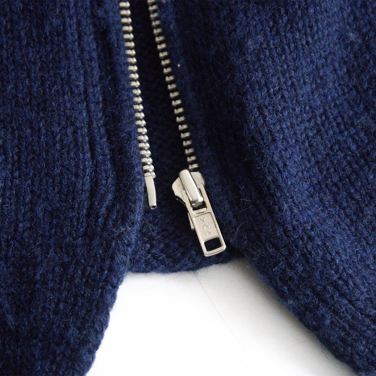 COMME des GARCONS HOMME 90s Archive Zip Knit Cardigan Size L