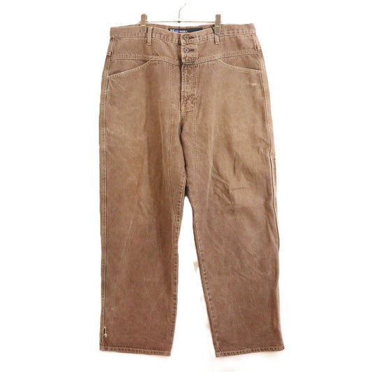 MARITHE + FRANCOIS GIRBAUD 00s Baggy Pants Brown Size 38
