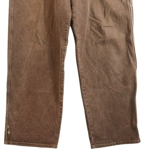 MARITHE + FRANCOIS GIRBAUD 00s Baggy Pants Brown Size 38