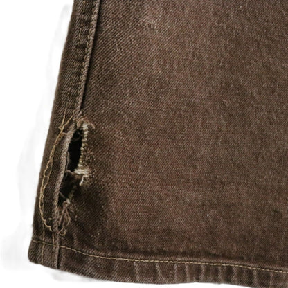 MARITHE + FRANCOIS GIRBAUD 00s Baggy Pants Brown Size 38
