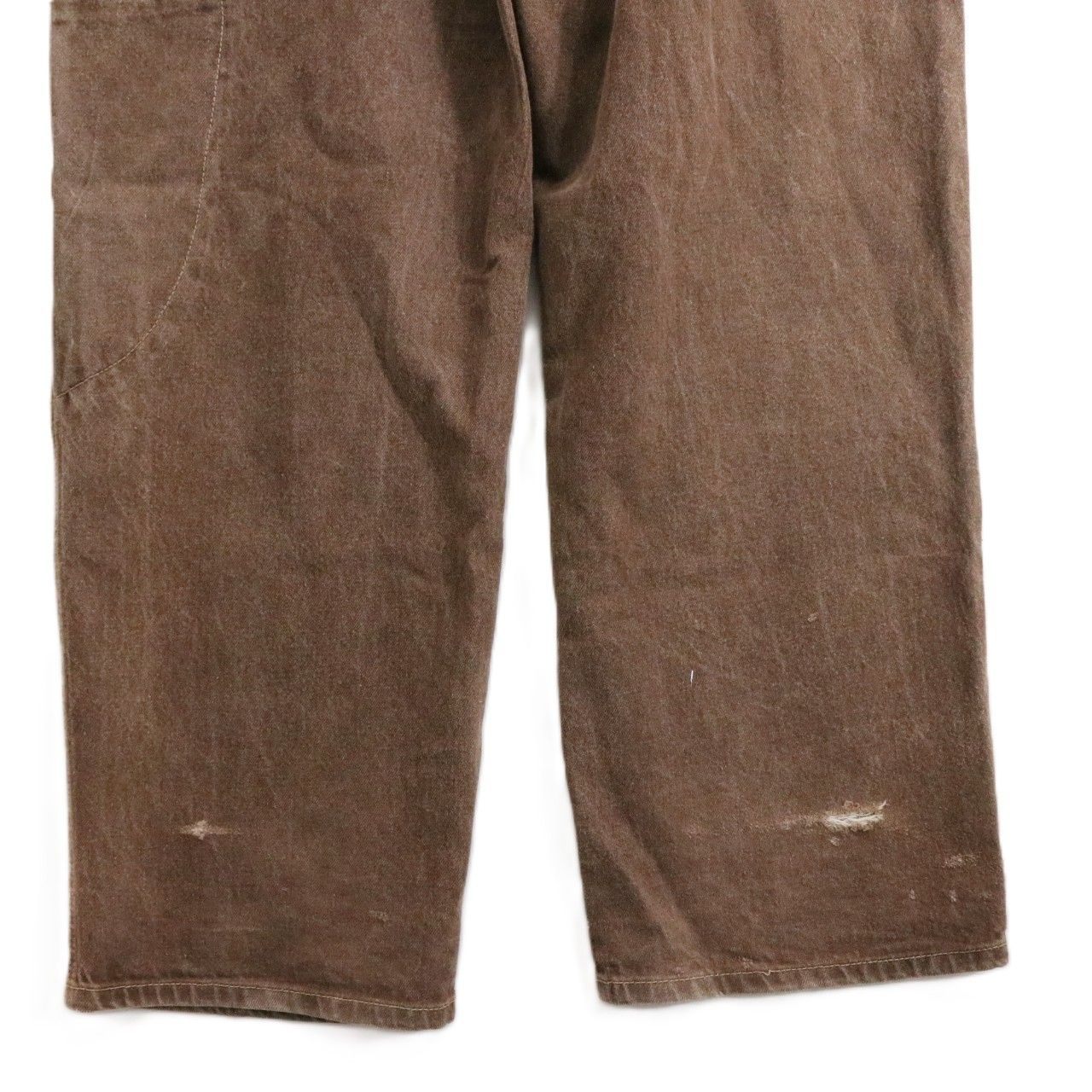 MARITHE + FRANCOIS GIRBAUD 00s Baggy Pants Brown Size 38