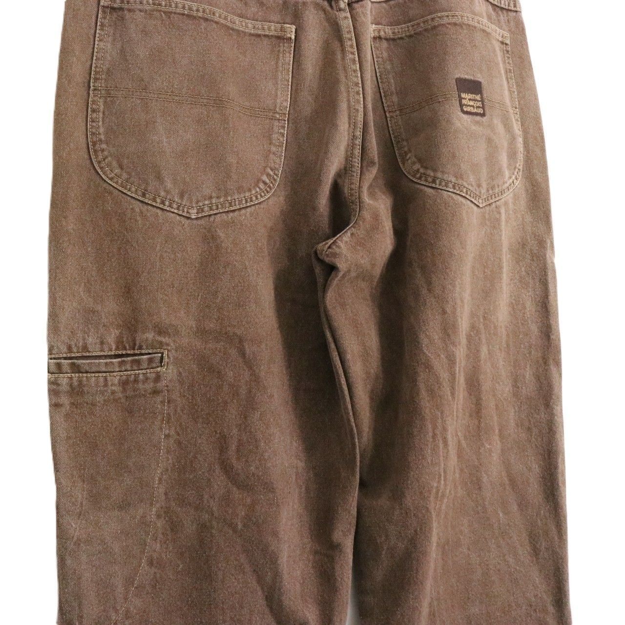 MARITHE + FRANCOIS GIRBAUD 00s Baggy Pants Brown Size 38