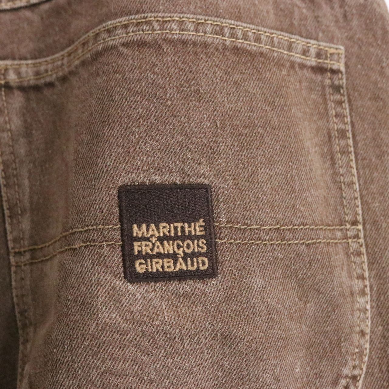 MARITHE + FRANCOIS GIRBAUD 00s Baggy Pants Brown Size 38