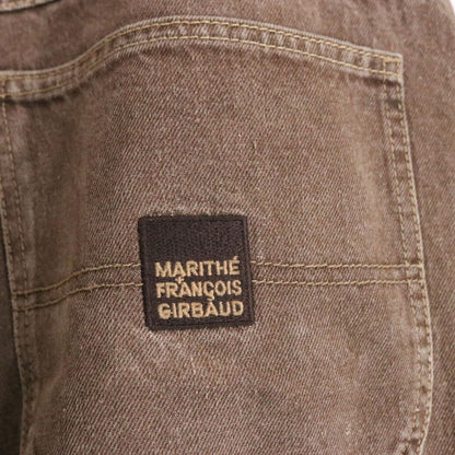MARITHE + FRANCOIS GIRBAUD 00s Baggy Pants Brown Size 38