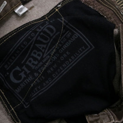 MARITHE + FRANCOIS GIRBAUD 00s Baggy Pants Brown Size 38