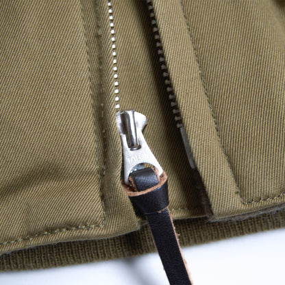 THE REAL MCCOYS Tankers Jacket Cotton Twill Wool Size M
