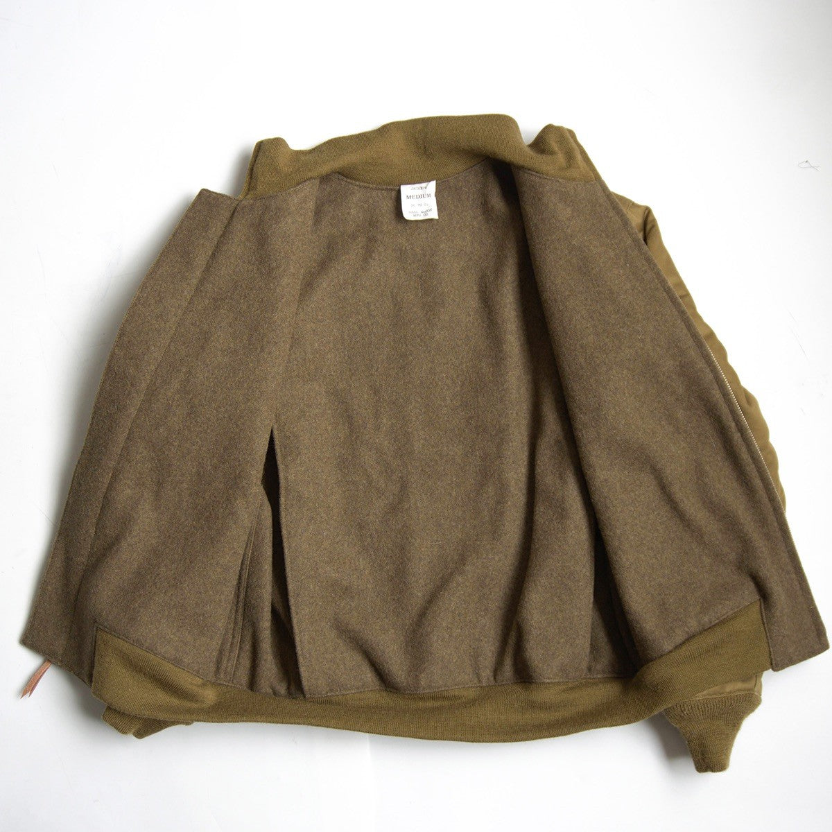 THE REAL MCCOYS Tankers Jacket Cotton Twill Wool Size M