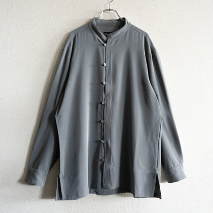 GIORGIO ARMANI 90s Archive Gray Stand Collar Size 43/17