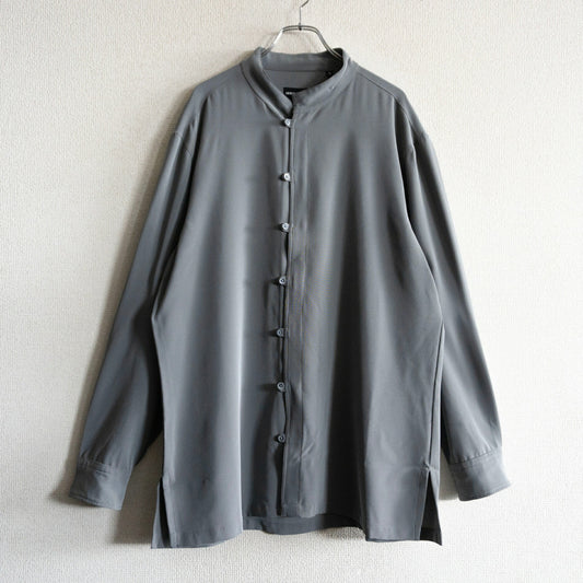 GIORGIO ARMANI 90s Archive Gray Stand Collar Size 43/17
