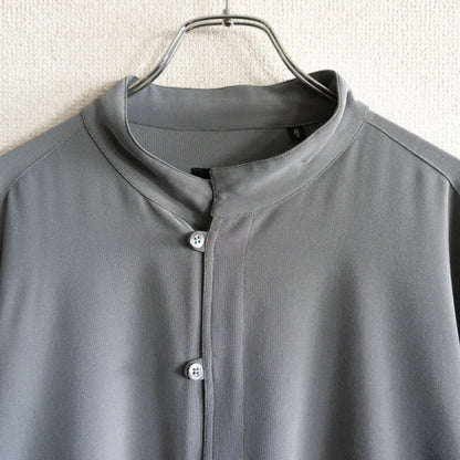 GIORGIO ARMANI 90s Archive Gray Stand Collar Size 43/17