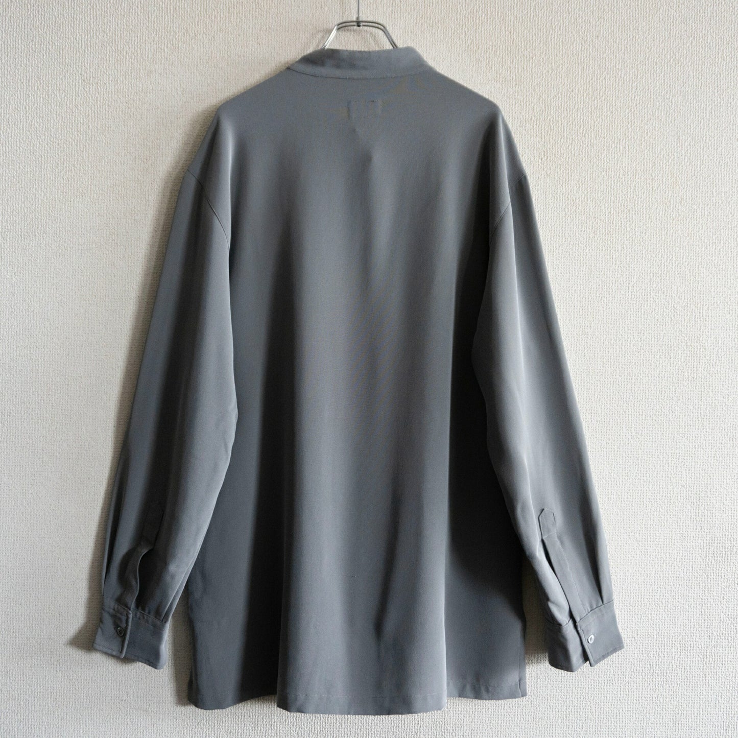 GIORGIO ARMANI 90s Archive Gray Stand Collar Size 43/17