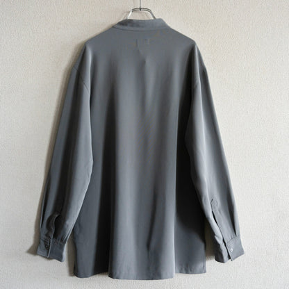 GIORGIO ARMANI 90s Archive Gray Stand Collar Size 43/17