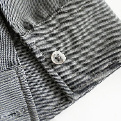 GIORGIO ARMANI 90s Archive Gray Stand Collar Size 43/17