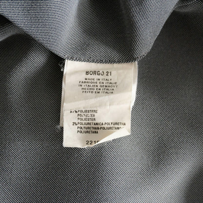 GIORGIO ARMANI 90s Archive Gray Stand Collar Size 43/17