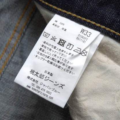MOMOTARO JEANS 0106SPZ Shutsujin Narrow Tapered Size 33
