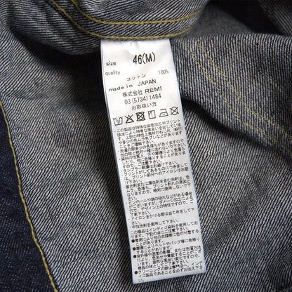 REMI RELIEF 506 1st Type Wartime Denim Jacket Size S