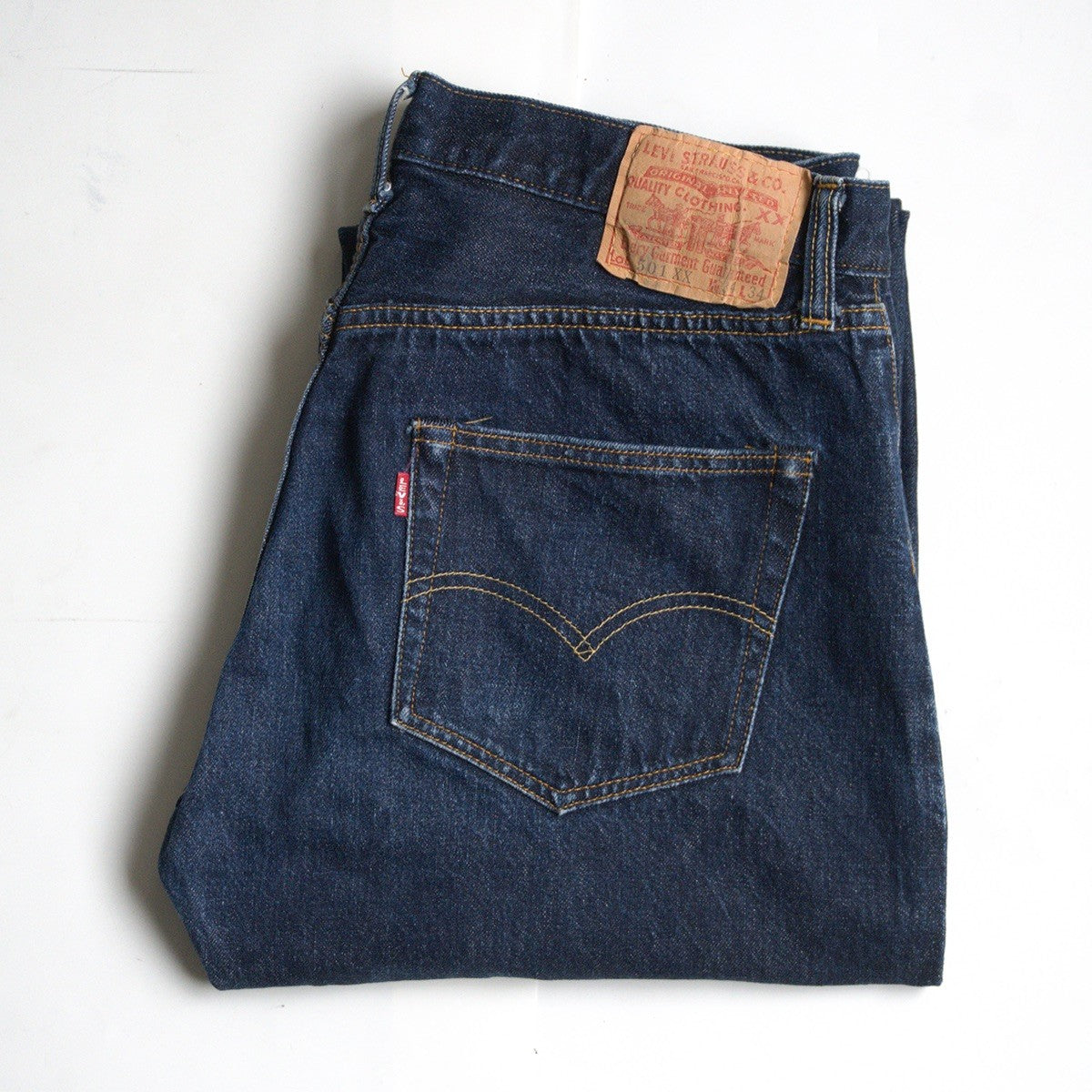 LEVI'S 501XX Big E Denim Pants Made in USA Size 34×34