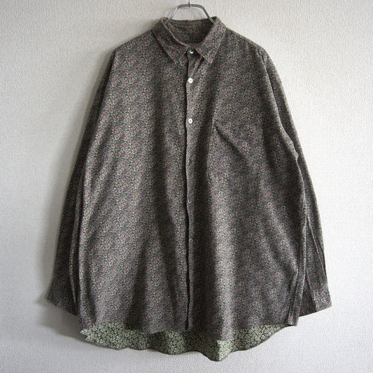 COMME des GARCONS HOMME 80s Paisley Oversized Shirt Size XL
