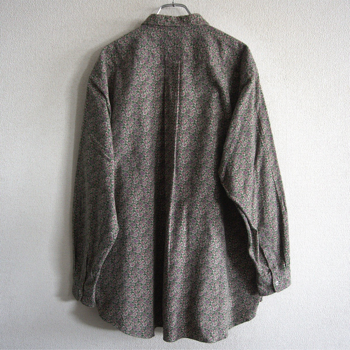 COMME des GARCONS HOMME 80s Paisley Oversized Shirt Size XL