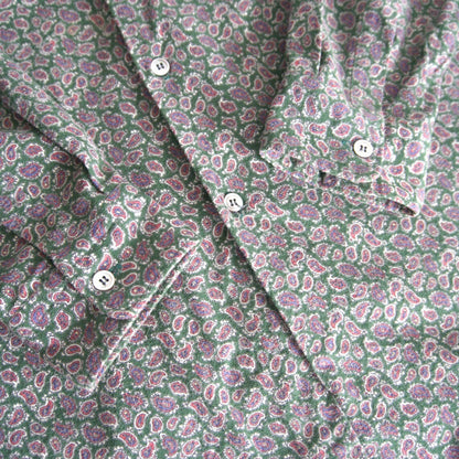 COMME des GARCONS HOMME 80s Paisley Oversized Shirt Size XL