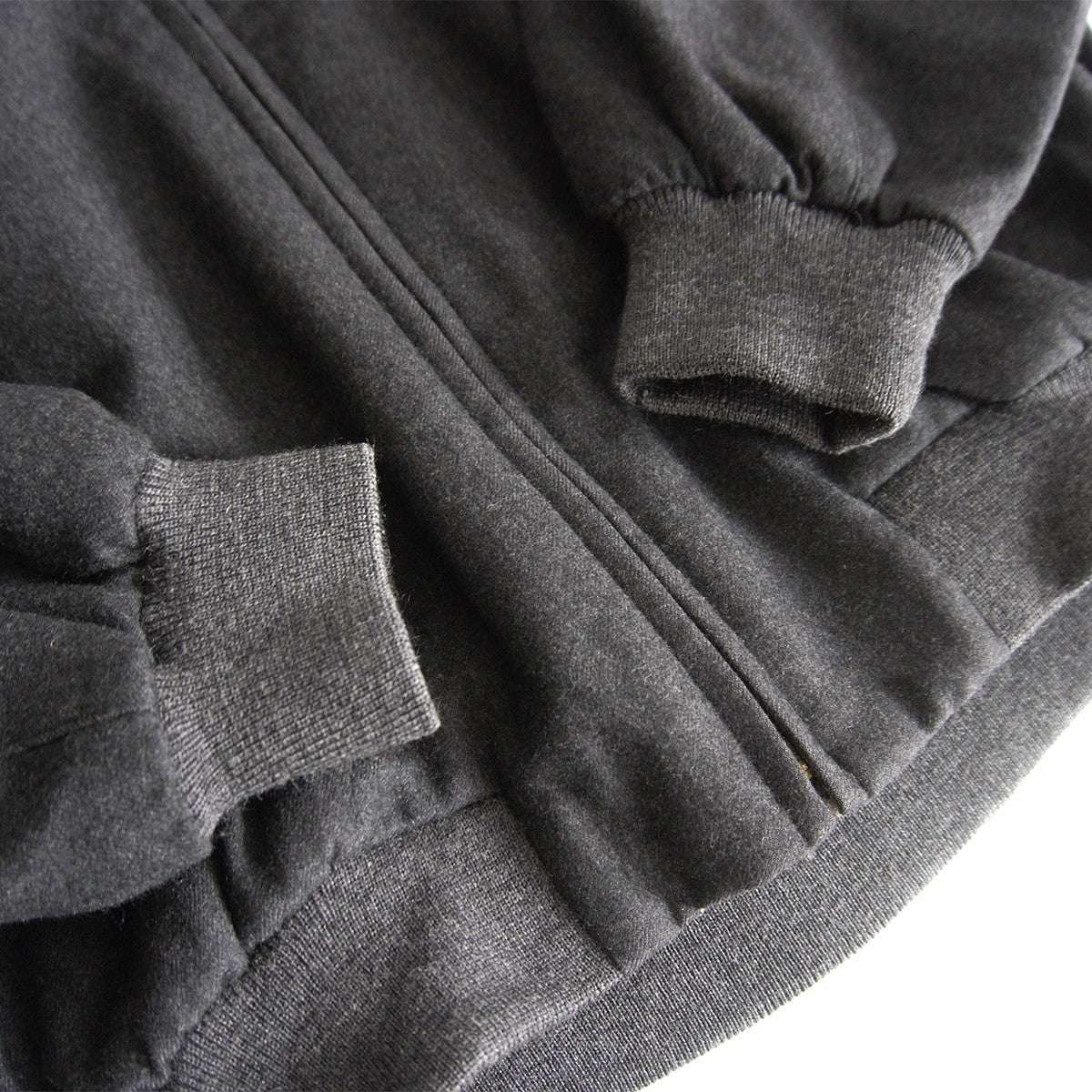BURBERRYS Wool Swing Jacket Check Lining Gray Size M