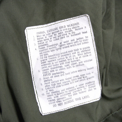 US ARMY 70s M-65 Fishtail Mods Parka Size M