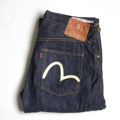 EVISU LOT.2005 Dark Indigo Denim Pants Seagull Size 35×32
